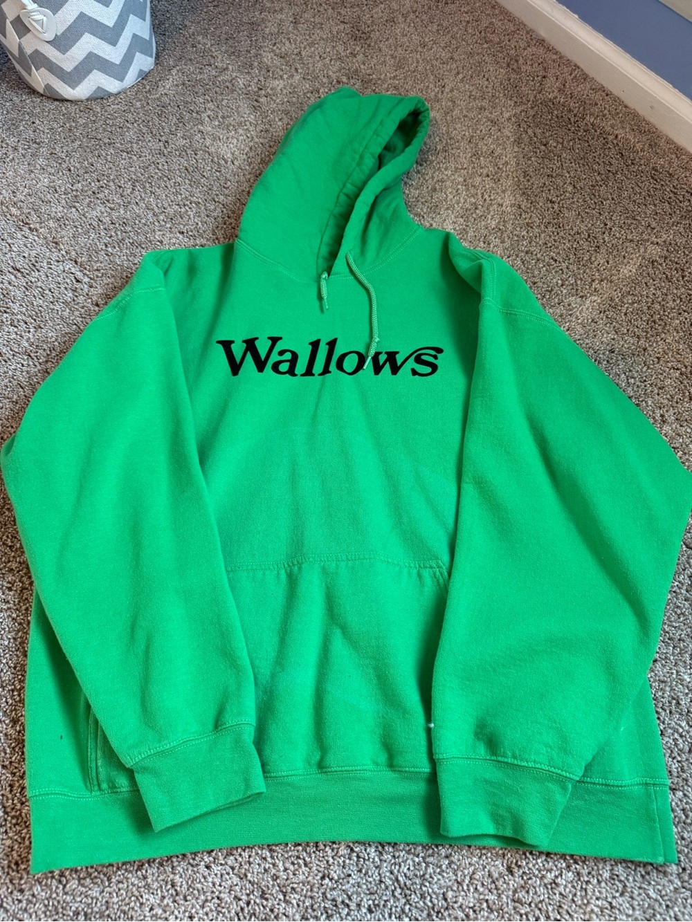 Women's Green Logo Hoodie - Picture 1 of 4